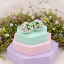 Сребърни Обеци С Кристали От Sw®  Mika Crystal