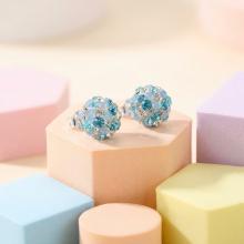 Сребърни Обеци С Кристали От Sw®  Mika Crystal