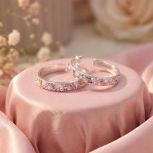 Сребърни обеци Amara с кристали от Sw® Deep Blue