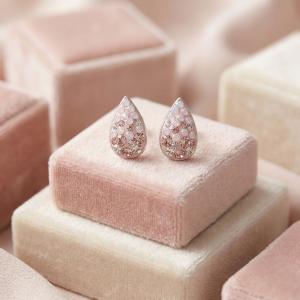 Сребърни обеци Капка с кристали от Sw® Marilyn