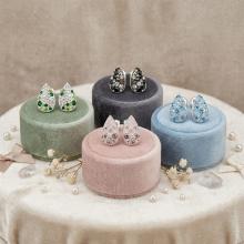 Сребърни обеци Капка с кристали от Sw® Marilyn