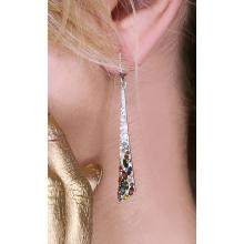 Сребърни обеци Scarlett с кристали от Sw® Crystal