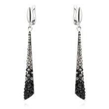 Сребърни обеци Scarlett с кристали от Sw® Crystal