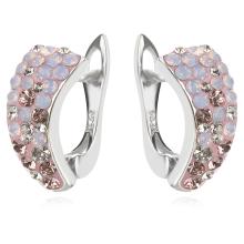 Сребърни обеци с кристали от Sw® Vivian Marilyn