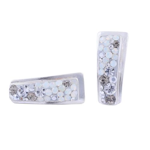 	Сребърни обеци с кристали от Sw® Alex Silver Shade