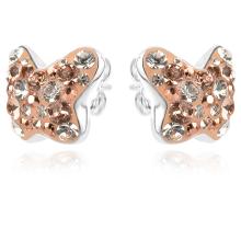 Сребърни обеци Vanessa с кристали от Sw® Marylin