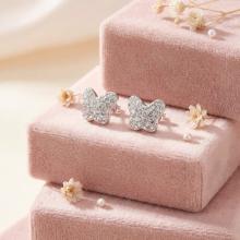 Сребърни обеци Vanessa с кристали от Sw®