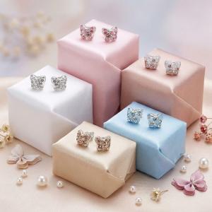 Сребърни обеци Vanessa mini с кристали от Sw®