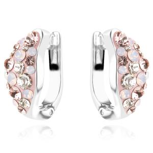 Сребърни обеци Angelina с кристали от Sw® Marilyn