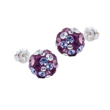 Сребърни Обеци С Кристали От Sw®  Mika Blush Rose Сребърни Обеци С Кристали От Sw®  Mika Blush Rose