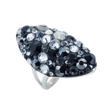 Сребърен пръстен с кристали от Sw®  SP647 Color Drops