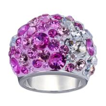 Сребърен пръстен Allison с кристали От Sw®  Monte Carlo
