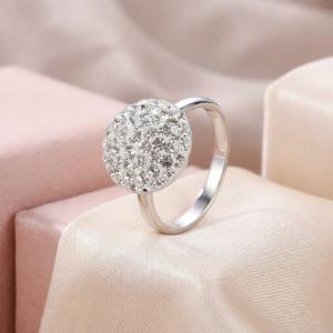 Сребърен пръстен Thomas с кристали от Sw® Crystal