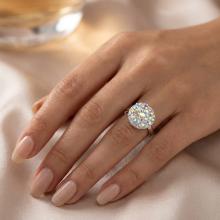 Сребърен пръстен Thomas с кристали от Sw® AB Crystal Сребърен пръстен Thomas с кристали от Sw® AB Crystal