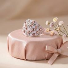 Сребърен пръстен с кристали от Sw®  SP677 Marylin