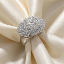 Сребърен пръстен с кристали от Sw® Crystal Сребърен пръстен с кристали от Sw® Crystal