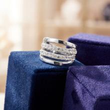 Сребърен пръстен с кристали от Sw® SP690 Crystal Сребърен пръстен с кристали от Sw® SP690 Crystal