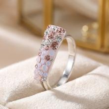 Сребърен пръстен с кристали от Sw® Mаrilyn Сребърен пръстен с кристали от Sw® Mаrilyn