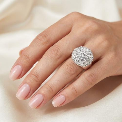 Сребърен Пръстен С Кристали От Sw® SP704 Crystal