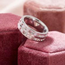 Silver ring with Crystals From Sw® SP707 Marilyn