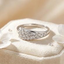 Сребърен Пръстен С Кристали От Sw® SP722 Crystal