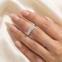 Сребърен Пръстен С Кристали От Sw® SP722 Crystal