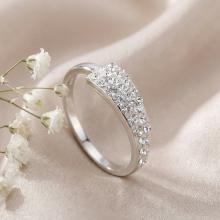 Сребърен Пръстен С Кристали От Sw® SP722 Crystal