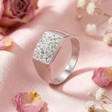 Сребърен Пръстен С Кристали От Sw® SP725 Crystal