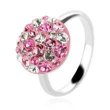 Сребърен пръстен Thomas с кристали от Sw® Crystal