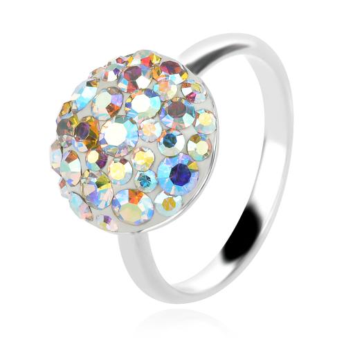 Сребърен пръстен Thomas с кристали от Sw® AB Crystal