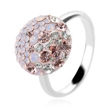 Сребърен пръстен Thomas с кристали от Sw® Crystal