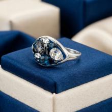 Сребърен Пръстен С Кристали От Sw® SP148 Royal Сребърен Пръстен С Кристали От Sw® SP148 Royal