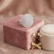 Сребърен пръстен с кристали от Sw® SP601Crystal Сребърен пръстен с кристали от Sw® SP601Crystal