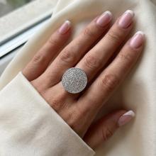 Сребърен пръстен с кристали от Sw® SP601Crystal Сребърен пръстен с кристали от Sw® SP601Crystal