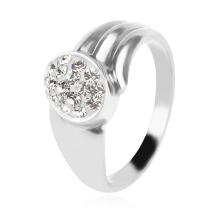 Сребърен пръстен с кристали от Sw® Lyla Crystal