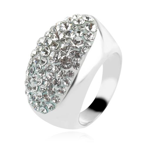 Сребърен пръстен с кристали от Sw®  SP621