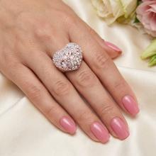 Сребърен пръстен сърце с кристали от Sw® SP630 Marilyn Сребърен пръстен сърце с кристали от Sw® SP630 Marilyn