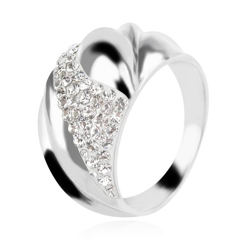 Сребърен пръстен с кристали от Sw®  SP643