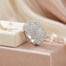 Сребърен Пръстен С Кристали От Sw® SP654 Crystal