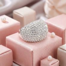 Сребърен Пръстен С Кристали От Sw® SP654 Crystal