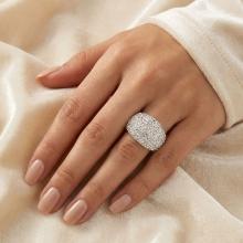 Сребърен Пръстен С Кристали От Sw® SP654 Crystal