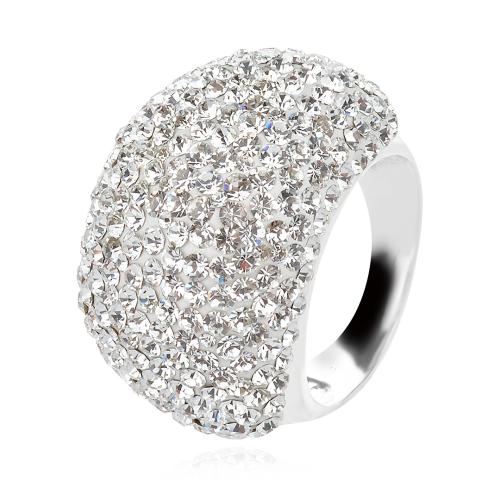 Сребърен Пръстен С Кристали От Sw® SP654 Crystal