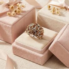 Сребърен пръстен Allison с кристали От Sw® Monte Carlo Сребърен пръстен Allison с кристали От Sw® Monte Carlo