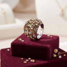 Сребърен пръстен Allison с кристали От Sw® Monte Carlo Сребърен пръстен Allison с кристали От Sw® Monte Carlo