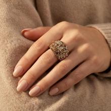 Сребърен пръстен Allison с кристали От Sw® Monte Carlo Сребърен пръстен Allison с кристали От Sw® Monte Carlo