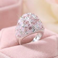 Сребърен пръстен с кристали от Sw® SP662 Marilyn Сребърен пръстен с кристали от Sw® SP662 Marilyn