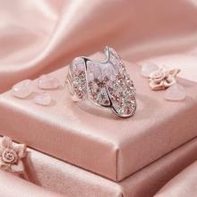 Сребърен пръстен с кристали от Sw® SP665 Marilyn Сребърен пръстен с кристали от Sw® SP665 Marilyn
