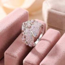 Сребърен пръстен с кристали от Sw®  SP674 Marilyn