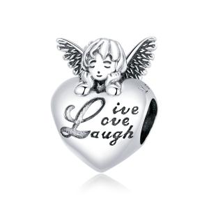 Сребърен Талисман "Live, Love, Laugh"