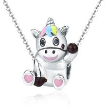 Сребърен Талисман Еднорогче